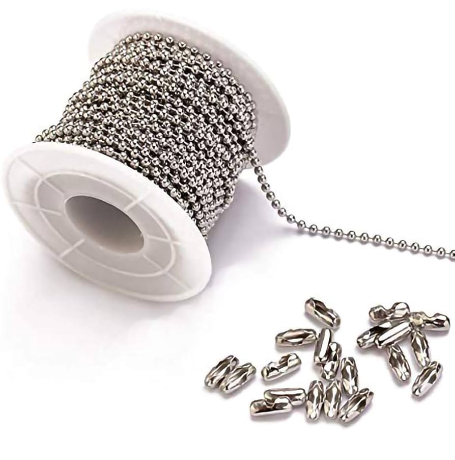Amazon.com: Tiparts 30 Feet Stainless Steel Ball Chains